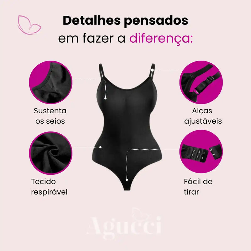 [COMPRE 1 LEVE 2] Body Modelador - Model Shape™