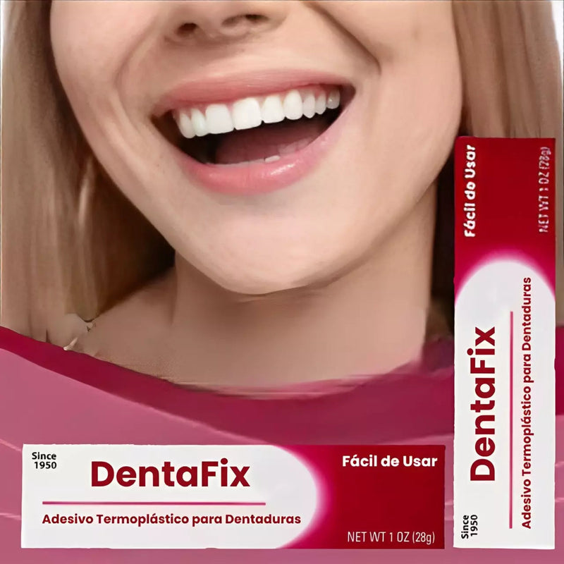 Kit 5 Dentalfix - Fixador e Adesivo Para Dentadura - Mega Fixação e Conforto