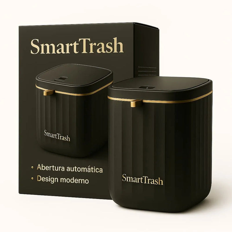 SmartTrash - Lixeira Inteligente Automática Com Sensor - Moderna e Tecnológica